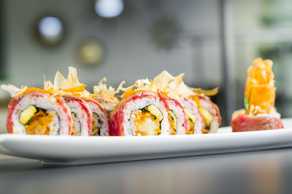 maki de mar de restaurante bacira 