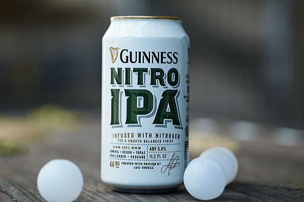 guinness nitro ipa comer a ciegas presentación